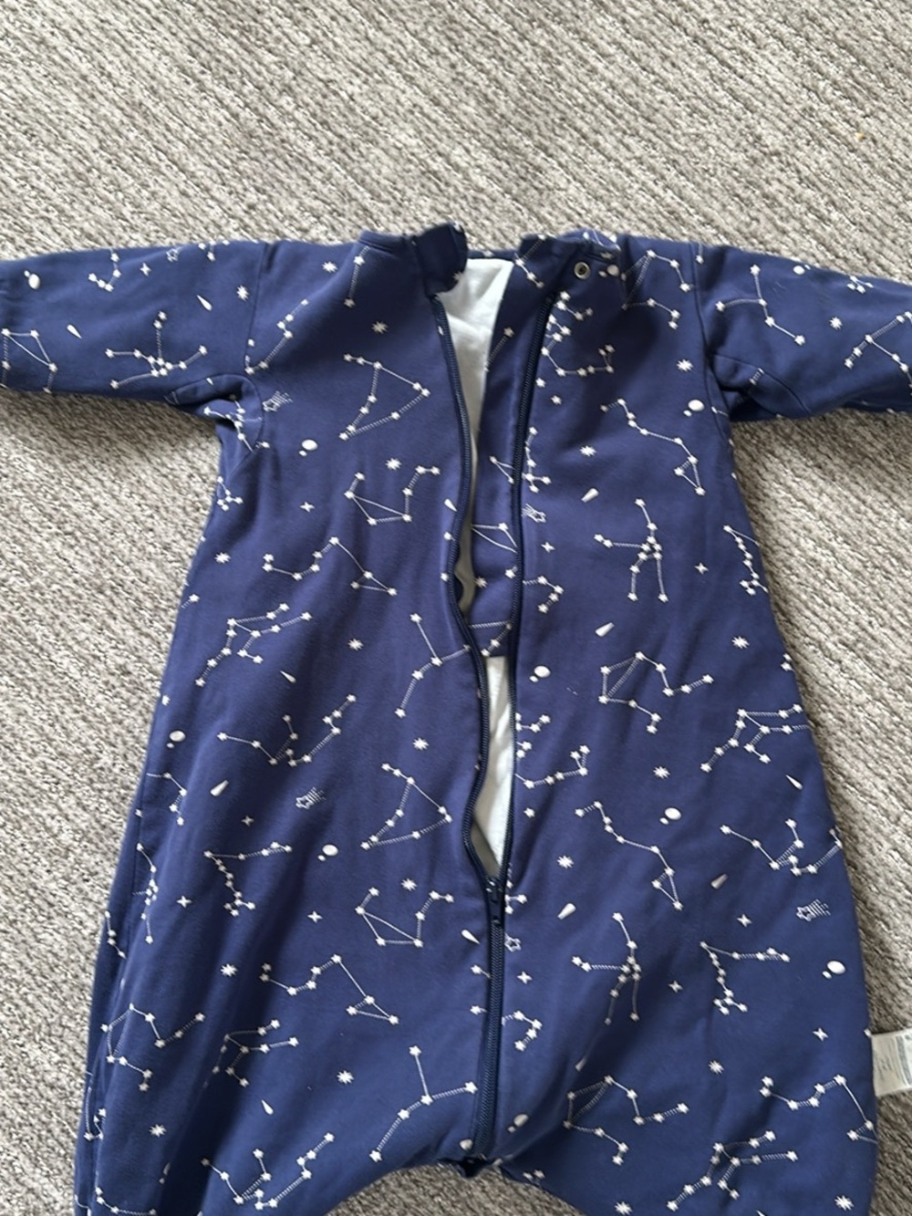 Kids Navy Constellation Sleep Sack Pajamas 18m-3T